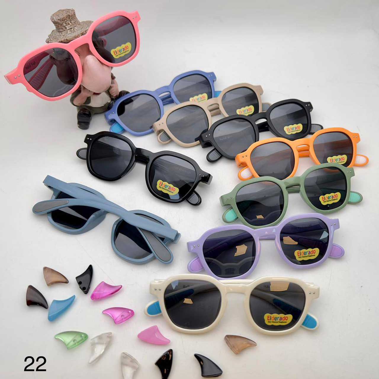 عینک آفتابی ژله ای بچگانه الدرادو کد Eldorado 22