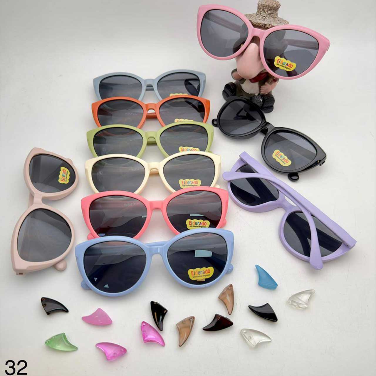 عینک آفتابی ژله ای بچگانه الدرادو کد Eldorado 32
