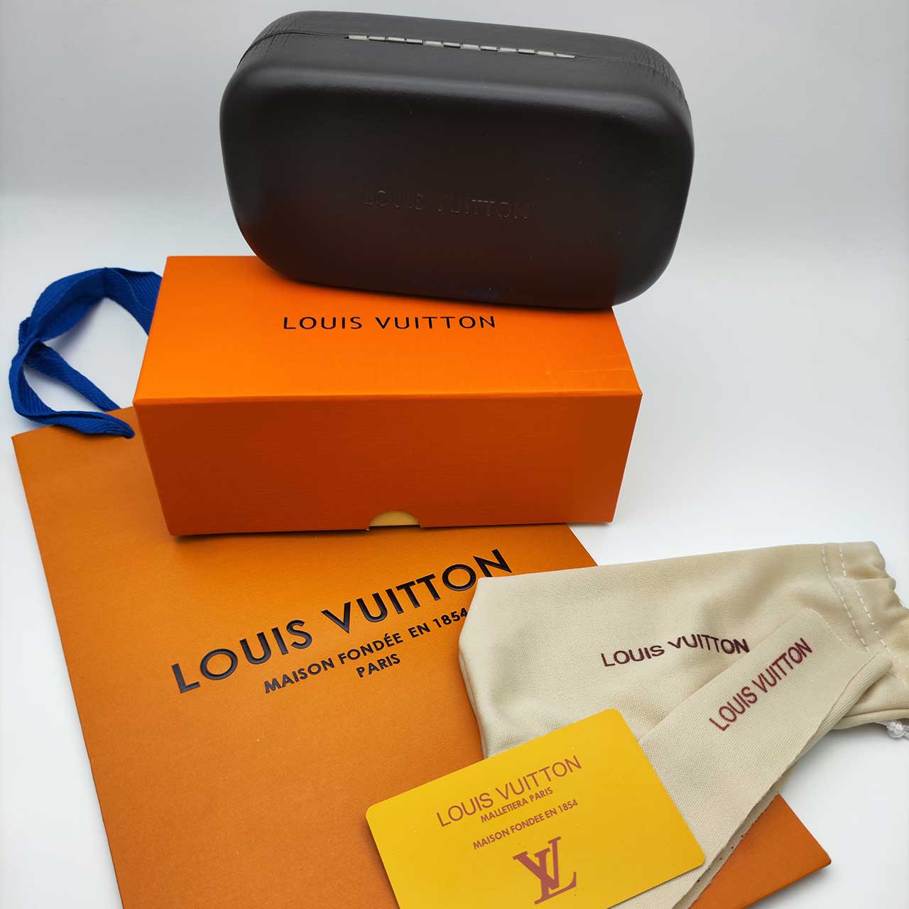 قاب عینک اورجینال لویی ویتون Louis Vuitton Lv1