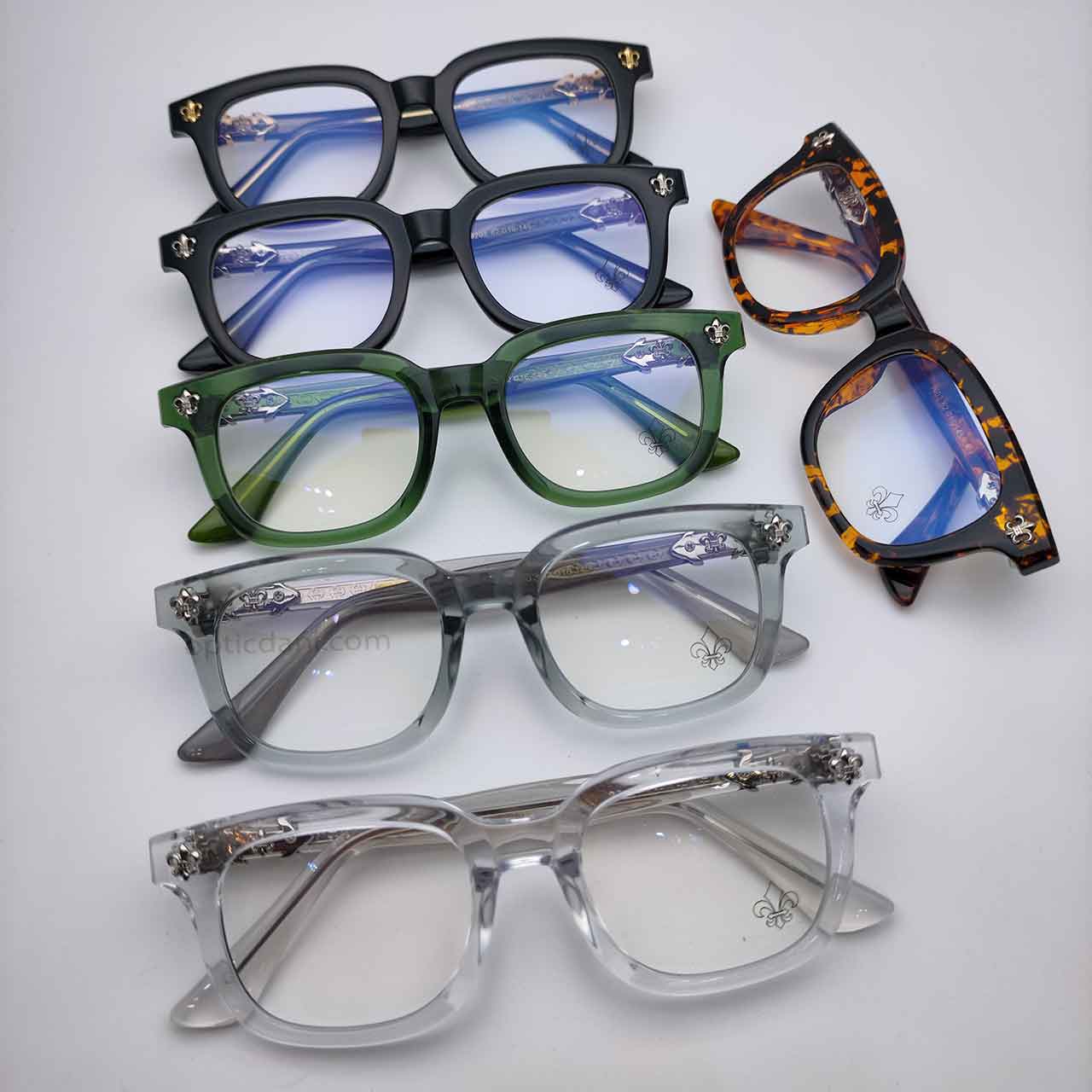 فریم عینک طبی کروم هارتز کد Chrome Hearts 9203