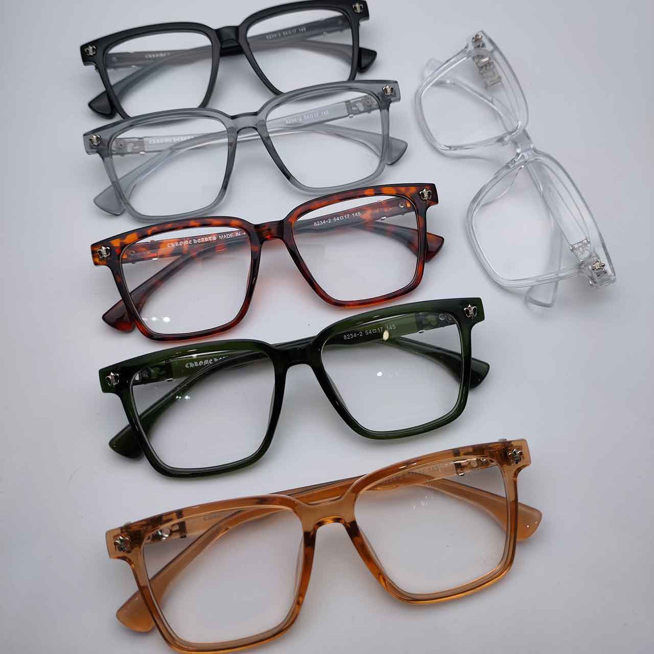 فریم عینک طبی کروم هارتز کد Chrome Hearts 8234